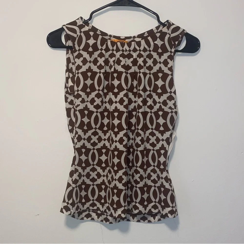 Tory Burch Sleeveless Silk Top